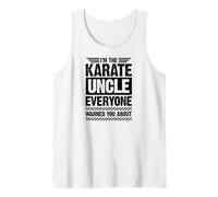 Soy el tío del Karate del Que Todo el Mundo te advirti Camiseta sin Mangas