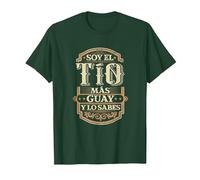 Soy El Tío Más Guay Y lo Sabes Camiseta, Hombre, Verde Bosque, XL