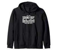 Soy el tipo de sonido nadie se da cuenta de lo que hago hasta que no lo hago Sudadera con Capucha