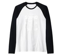 Soy el tipo de sonido que nadie conoce ingeniero de audio divertido Camiseta Manga Raglan