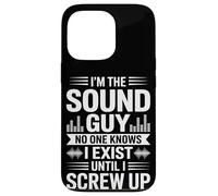 Soy el tipo de sonido que nadie conoce ingeniero de audio divertido Carcasa para iPhone 13 Pro