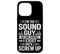 Soy el tipo de sonido que nadie conoce ingeniero de audio divertido Carcasa para iPhone 14 Pro Max