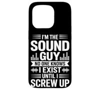 Soy el tipo de sonido que nadie conoce ingeniero de audio divertido Carcasa para iPhone 15 Pro