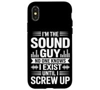 Soy el tipo de sonido que nadie conoce ingeniero de audio divertido Carcasa para iPhone X/XS