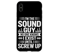 Soy el tipo de sonido que nadie conoce ingeniero de audio divertido Carcasa para iPhone XS Max