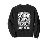 Soy el tipo de sonido que nadie conoce ingeniero de audio divertido Sudadera
