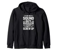 Soy el tipo de sonido que nadie conoce ingeniero de audio divertido Sudadera con Capucha