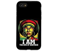 Soy el tono de la herencia Negro Afro Empoderamiento Orgullo Mujeres Carcasa para iPhone SE (2020) / 7 / 8