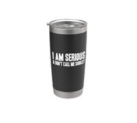 SOY EN SERIO - & No me llames Shirley Vaso térmico de acero inoxidable de doble pared