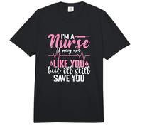 Soy Enfermera Puede Que no me gustes, Pero aún así te salvaré Comfort Colors Adult Heavyweight T-Shirt