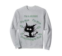 Soy Enfermera Todo es Buen Humor Diseño Ropa de Trabajo Sudadera