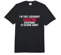 Soy Esa Adalynn legendaria de la Que Todo el Mundo está Hablando Comfort Colors Adult Heavyweight T-Shirt