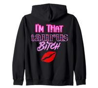 Soy esa chica Tauro Funny Astrology Zodiac Vibes Sudadera con Capucha