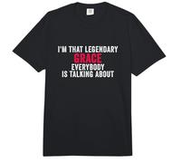 Soy Esa Gracia legendaria de la Que Todos Hablan Comfort Colors Adult Heavyweight T-Shirt