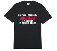 Soy Esa legendaria Anastasia de la Que Todos Hablan Comfort Colors Adult Heavyweight T-Shirt