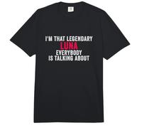 Soy Esa Luna legendaria de la Que Todo el Mundo está Comfort Colors Adult Heavyweight T-Shirt