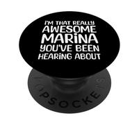 Soy Esa Marina Realmente Impresionante Que ha Estado Escuchando Hablar PopSockets PopGrip Adhesivo