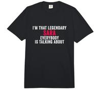 Soy Esa Sara legendaria de la Que Todo el Mundo Habla Comfort Colors Adult Heavyweight T-Shirt