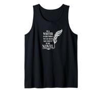 Soy escritor y lo que sea que digas, lo haré... Camisa Camiseta sin Mangas