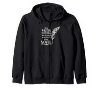 Soy escritor y lo que sea que digas, lo haré... Camisa Sudadera con Capucha