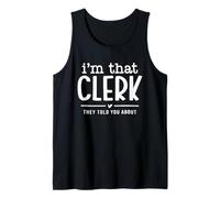 Soy Ese Empleado del Que te hablaron Cita Divertida de Camiseta sin Mangas