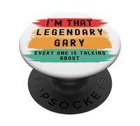 Soy ese Gary legendario que todo el mundo habla PopSockets PopGrip Adhesivo