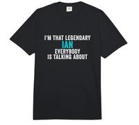 Soy Ese Legendario Ian del Que Todo el Mundo está Hablando Comfort Colors Adult Heavyweight T-Shirt