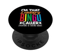 Soy ese legendario jugador de bingo llamador de bingo PopSockets PopGrip Adhesivo
