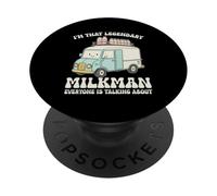 Soy Ese Legendario Milkman del Que Todo el Mundo Habla PopSockets PopGrip Adhesivo