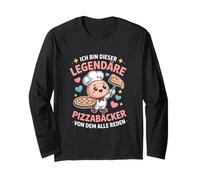 Soy Este Legendario Pizza Panadero De Todos Hablando Manga Larga