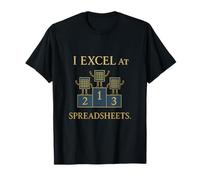 Soy Excel en Hojas de cálculo Gráfico de ingeniería Stem Camiseta