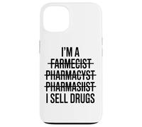 Soy Farmacéutico Vendo Medicamentos Dispensador Laboratorio Carcasa para iPhone 13