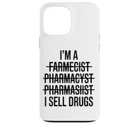 Soy Farmacéutico Vendo Medicamentos Dispensador Laboratorio Carcasa para iPhone 13 Pro MAX
