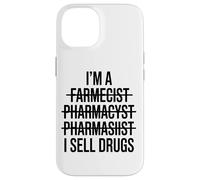 Soy Farmacéutico Vendo Medicamentos Dispensador Laboratorio Carcasa para iPhone 14