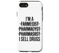 Soy Farmacéutico Vendo Medicamentos Dispensador Laboratorio Carcasa para iPhone SE (2020) / 7/8