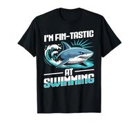 Soy Fin-Tastic Natación con Aletas Camiseta
