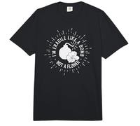Soy frágil como una Bomba, no una Flor Retro Comfort Colors Adult Heavyweight T-Shirt