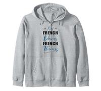 Soy francés Haciendo Cosas francesas Funny France Lover Sudadera con Capucha