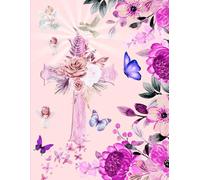 SOY HIJA DE DIOS: Cuaderno de Apuntes Cristianos para Mujeres | Diario de Oración y Devocional para Mujeres | Contiene 100 Páginas y 8,5" x 11"