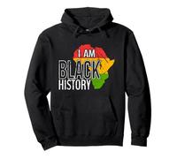 Soy Historia Negra Mujer Africana Historia Negra Sudadera con Capucha