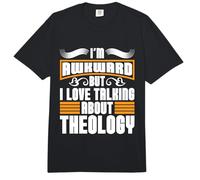 Soy incómodo, Pero me Encanta Hablar teología teóloga del seminario Comfort Colors Adult Heavyweight T-Shirt