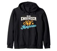 Soy Ingeniero y no Mago Sudadera con Capucha