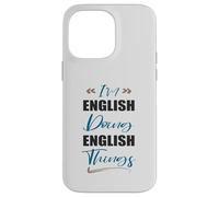 Soy Inglés Haciendo Cosas en inglés Funny England Lover Carcasa para iPhone 14 Pro MAX