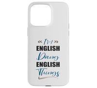 Soy Inglés Haciendo Cosas en inglés Funny England Lover Carcasa para iPhone 15 Pro MAX