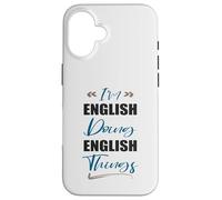 Soy Inglés Haciendo Cosas en inglés Funny England Lover Carcasa para iPhone 16