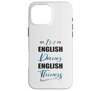 Soy Inglés Haciendo Cosas en inglés Funny England Lover Carcasa para iPhone 16 Pro MAX