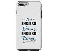 Soy Inglés Haciendo Cosas en inglés Funny England Lover Carcasa para iPhone 7 Plus/8 Plus