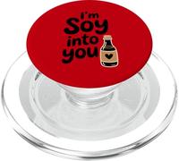 Soy Into You Funny Valentine's PopSockets PopGrip para MagSafe