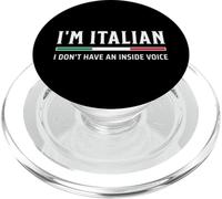 Soy Italiano, no Tengo una Voz Interior PopSockets PopGrip para MagSafe