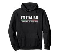 Soy Italiano, no Tengo una Voz Interior Sudadera con Capucha